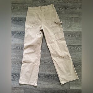 Willow Cargo Pants  Beige SZ 9/29 NWOT